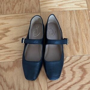Sam Edelman Black Mary Jane Flats